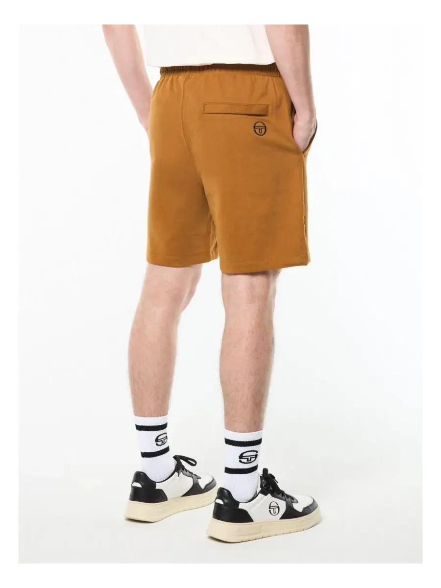 Шорты с принтом Netto Short Sergio Tacchini — изображение 3 из 5, коричневый