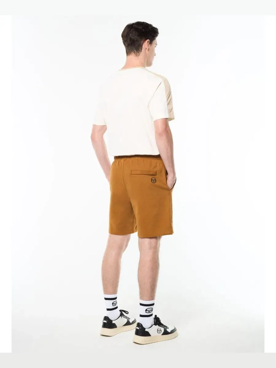 Шорты с принтом Netto Short Sergio Tacchini — изображение 4 из 5, коричневый