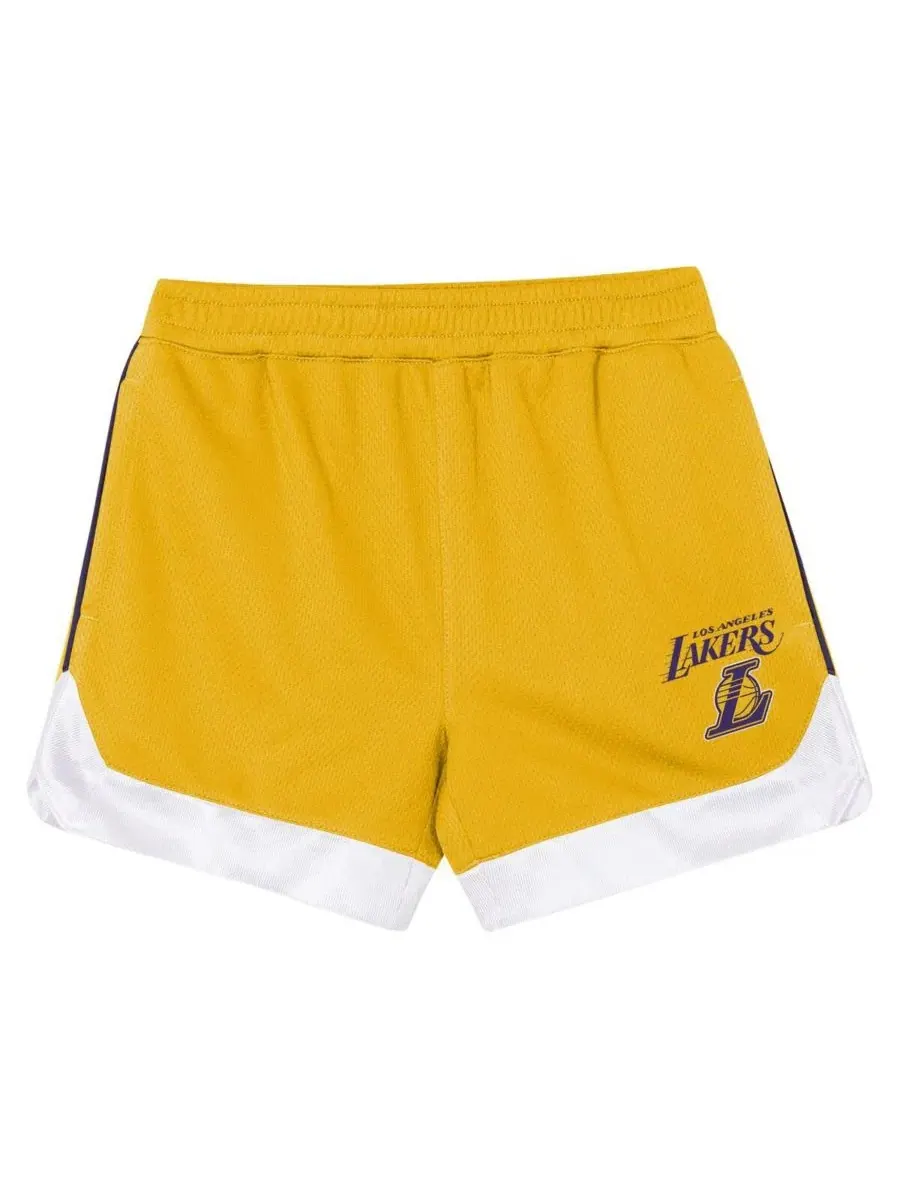 Комплект футболки и шорт с принтом Los Angeles Lakers Outerstuff — изображение 4 из 5, золото