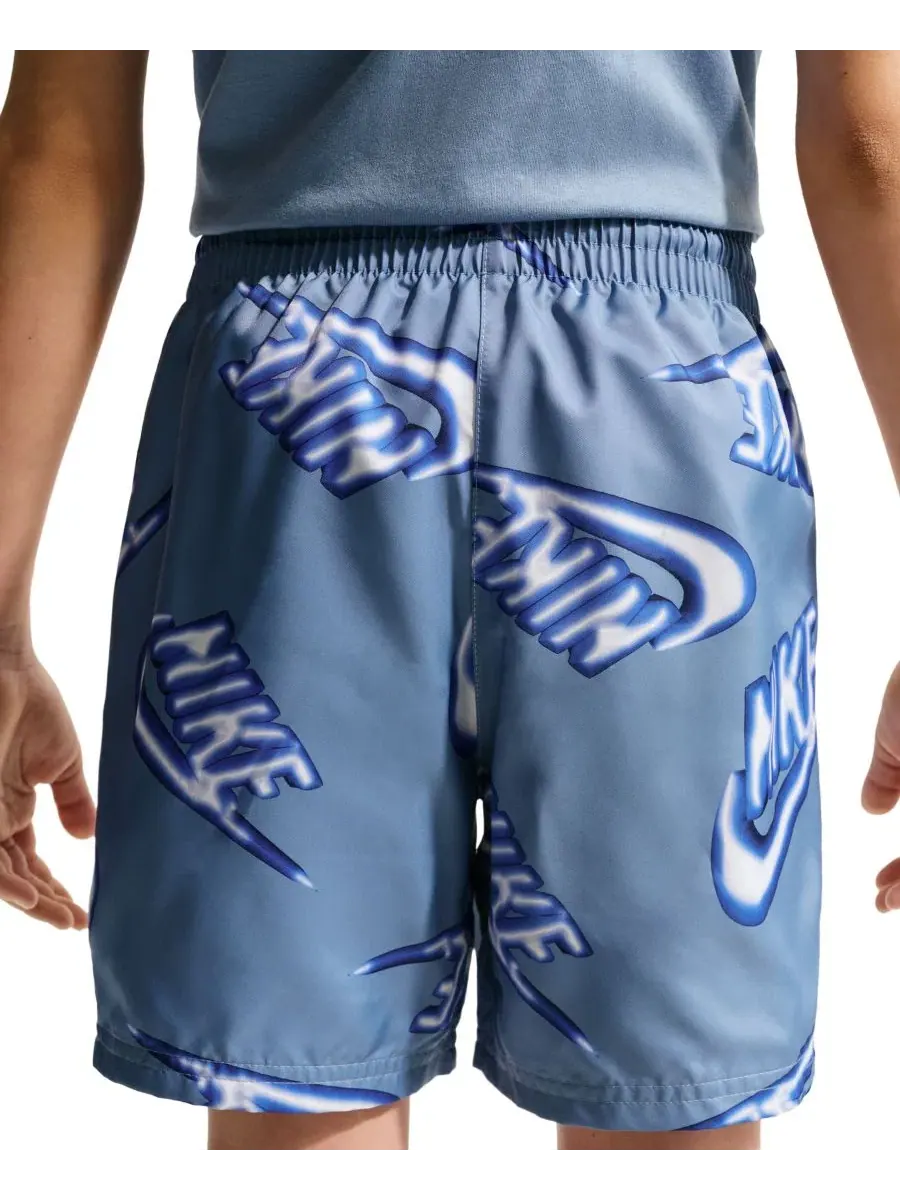 Шорты спортивные с эластичным поясом Nike Sportswear Club — изображение 4 из 5, синий