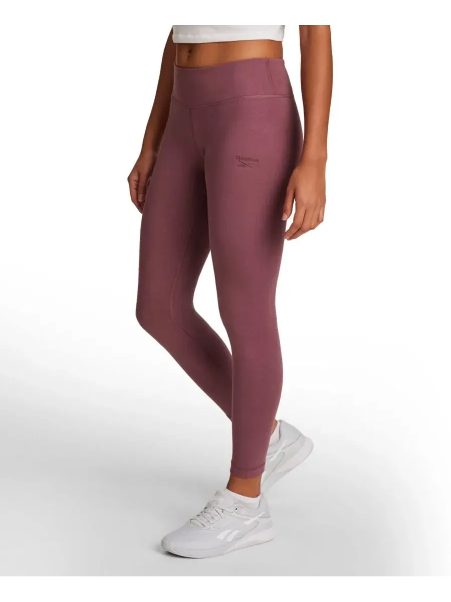 Леггинсы скинни Reebok — изображение 1 из 5, черная смородина