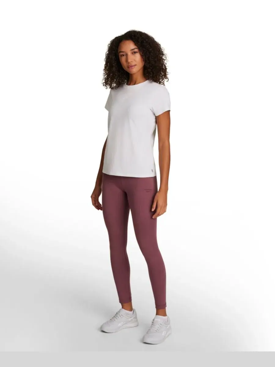Леггинсы скинни Reebok — изображение 2 из 5, черная смородина