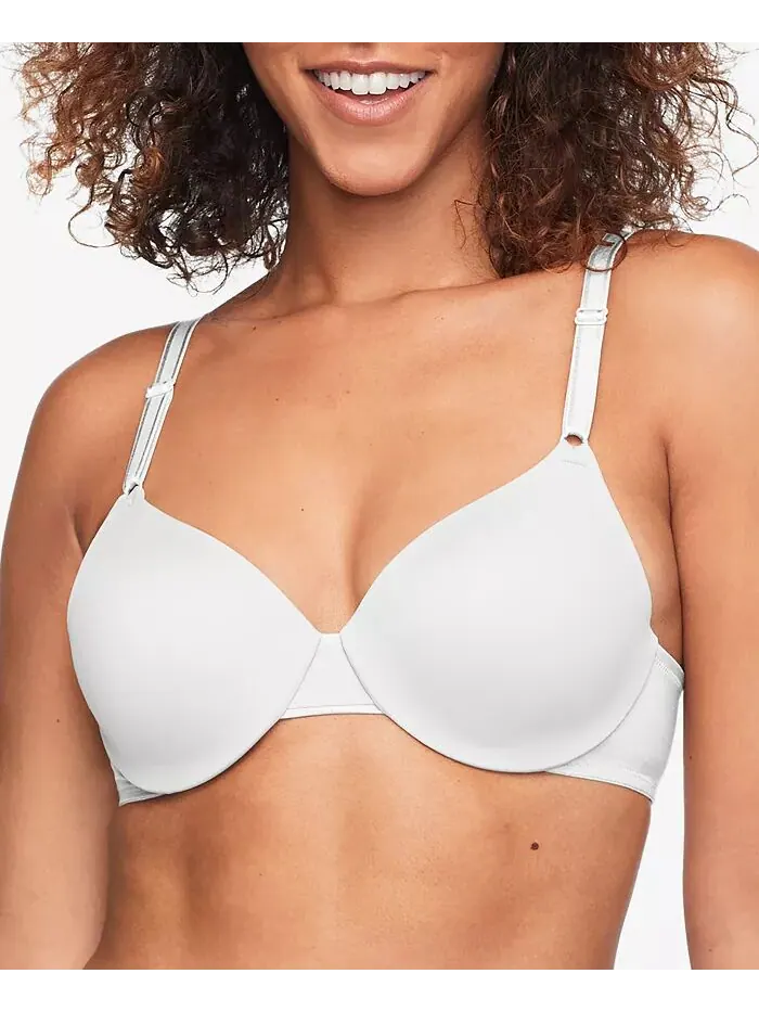 Бюстгальтер-футболка Warners This Is Not A Bra с мягкой чашкой на косточках и легкой подкладкой — изображение 1 из 2, белый