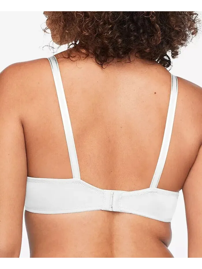 Бюстгальтер-футболка Warners This Is Not A Bra с мягкой чашкой на косточках и легкой подкладкой — изображение 2 из 2, белый