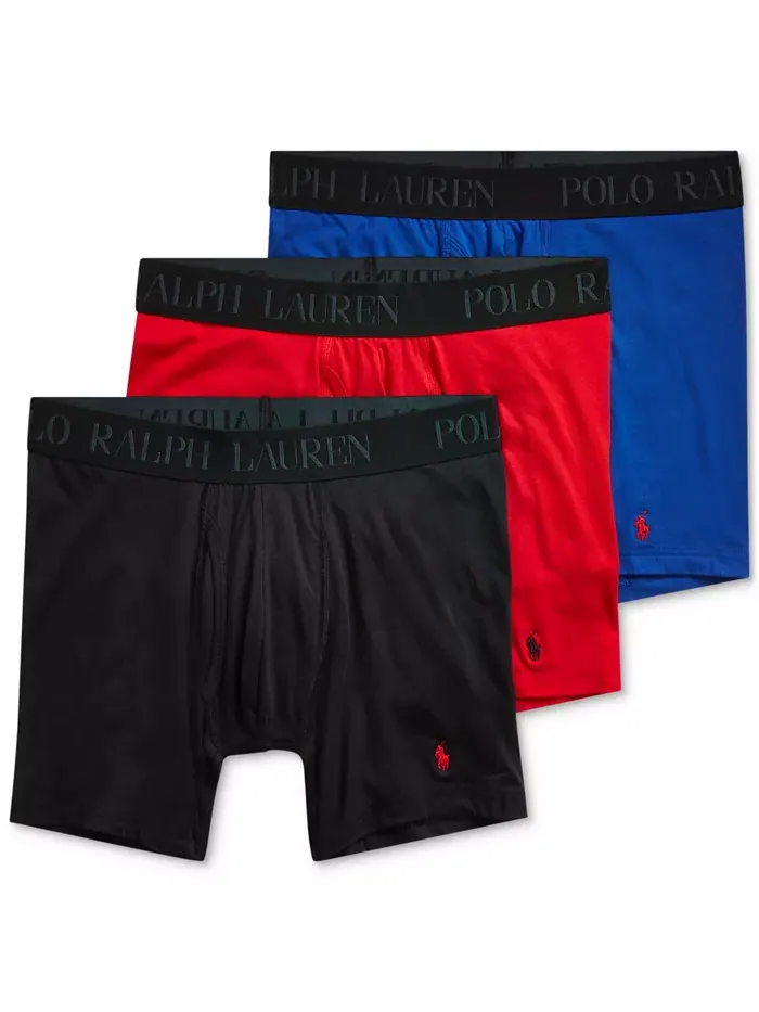 Мужские трусы-боксеры 3D Flex Modal, 3 штуки Polo Ralph Lauren