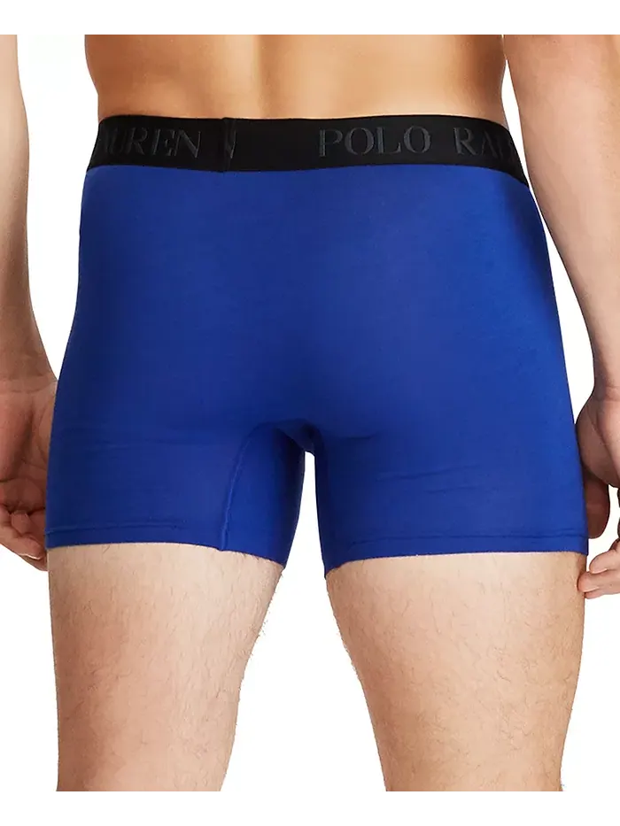 Мужские трусы-боксеры 3D Flex Modal, 3 штуки Polo Ralph Lauren — изображение 5 из 7, черный