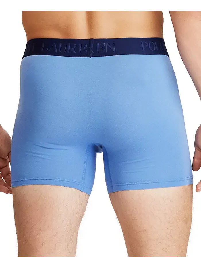 Мужские трусы-боксеры 3D Flex Modal, 3 штуки Polo Ralph Lauren — изображение 9 из 10, синий