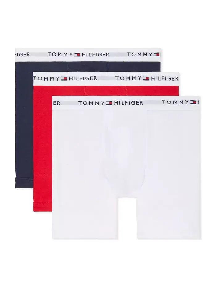 Мужские классические боксеры из хлопка, 3 шт Tommy Hilfiger