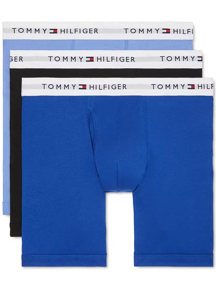 Мужские классические боксеры из хлопка, 3 шт Tommy Hilfiger