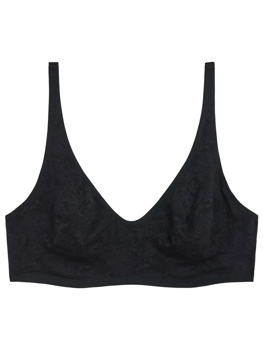 Бюстгальтер с поддержкой и бретелями-камисолка, модель Camisole Strap Underwire Bra b.tempt'd — изображение 5 из 6, ночь