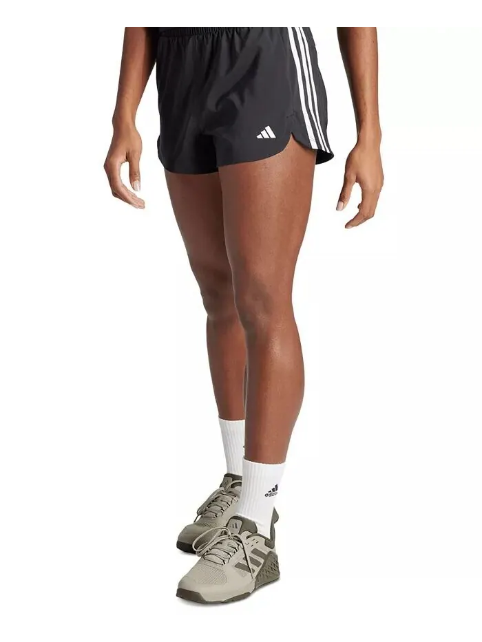 Женские тканые шорты с высокой посадкой и 3 полосками для тренинга Pacer adidas