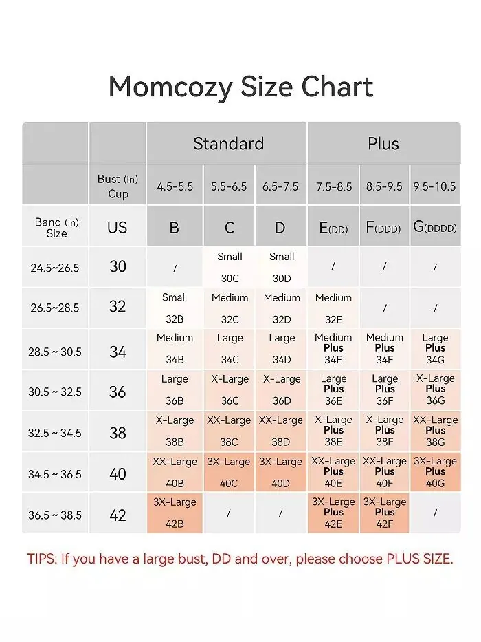 Бюстгальтер для кормления Maternity Jelly Strip YN46 Momcozy — изображение 7 из 7, черный