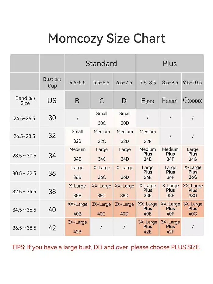 Дорожный бюстгальтер для кормления Maternity Jelly strip YN46 Momcozy — изображение 7 из 8, розовый