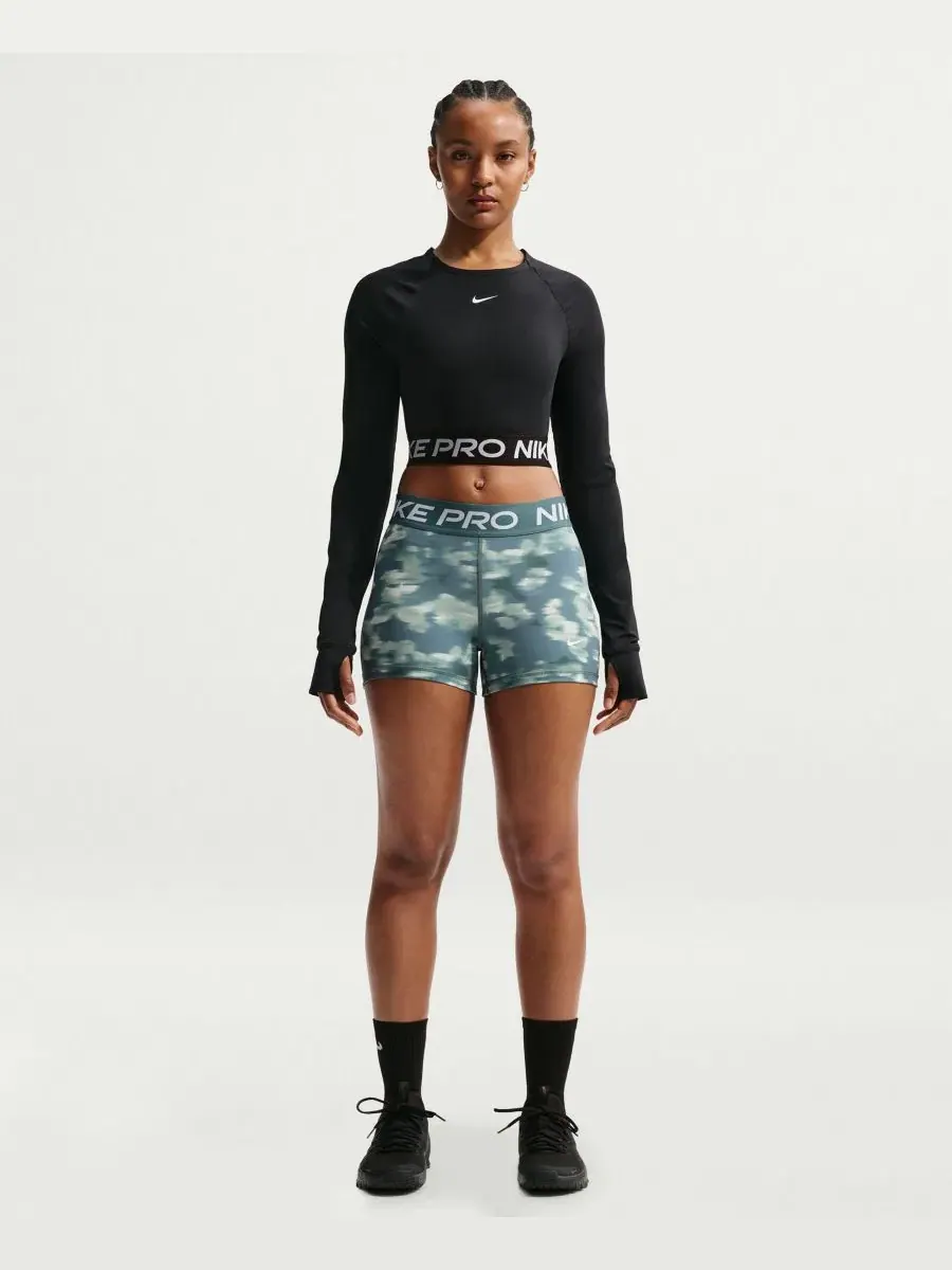Велосипедные шорты Nike Pro с принтом, 3" inseam