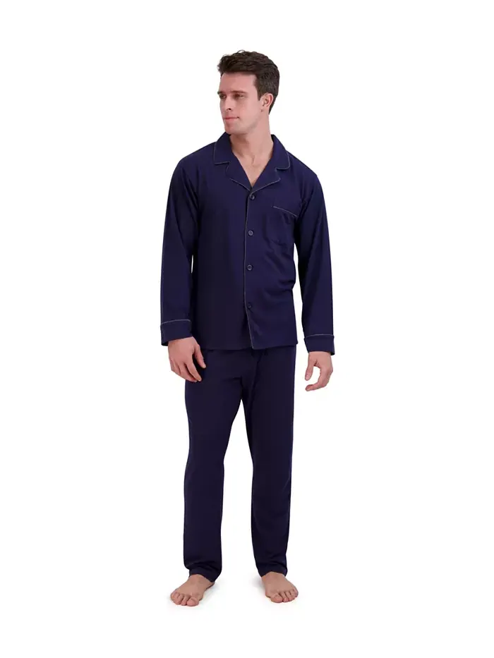 Мужская пижама из хлопка и модала, 2 предмета Hanes