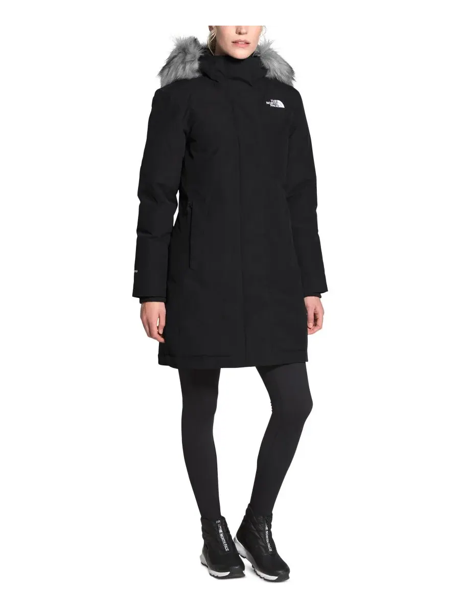 Женская парка с капюшоном «Арктический» The North Face — изображение 1 из 10, черный