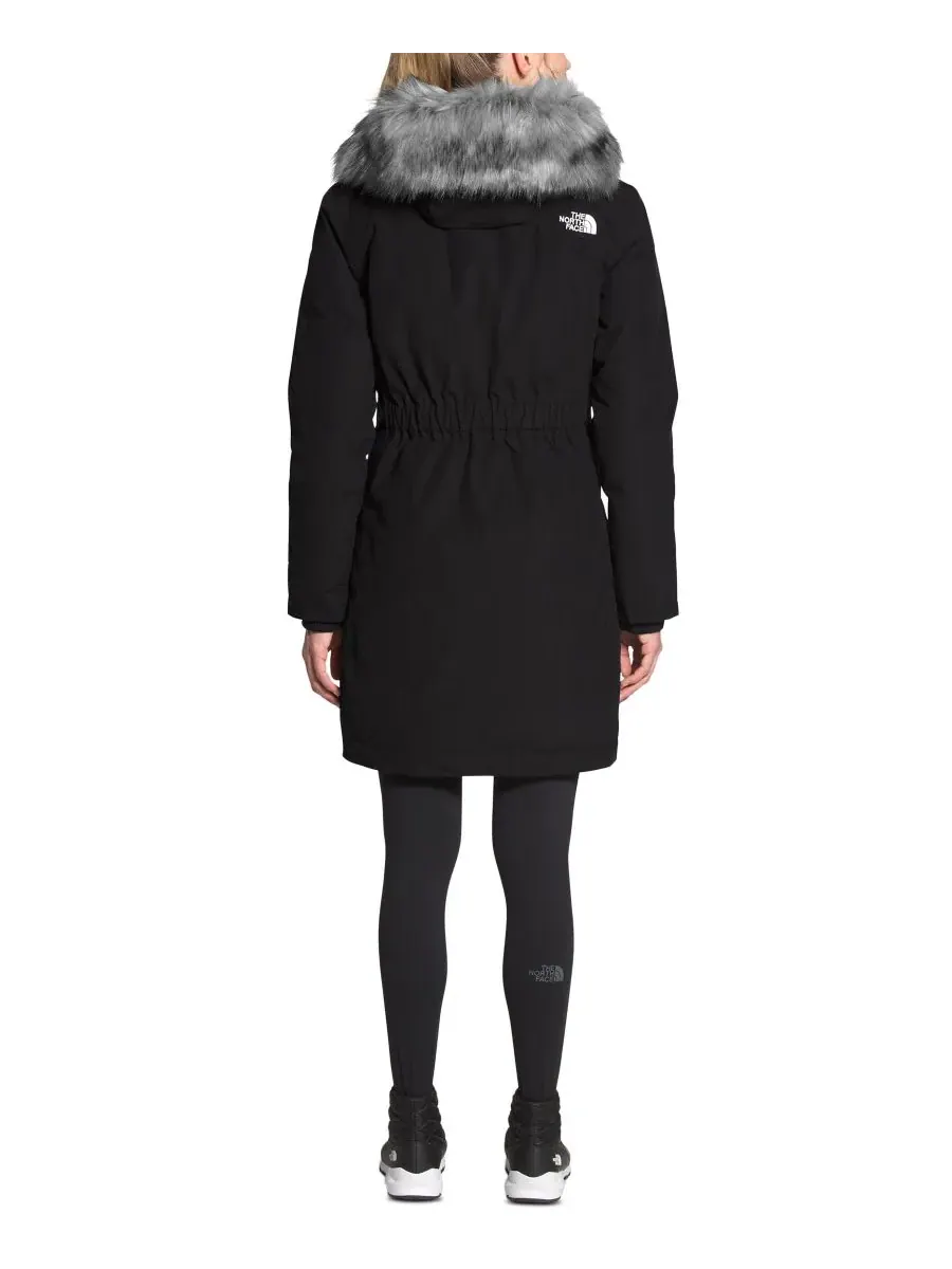 Женская парка с капюшоном «Арктический» The North Face — изображение 2 из 10, черный