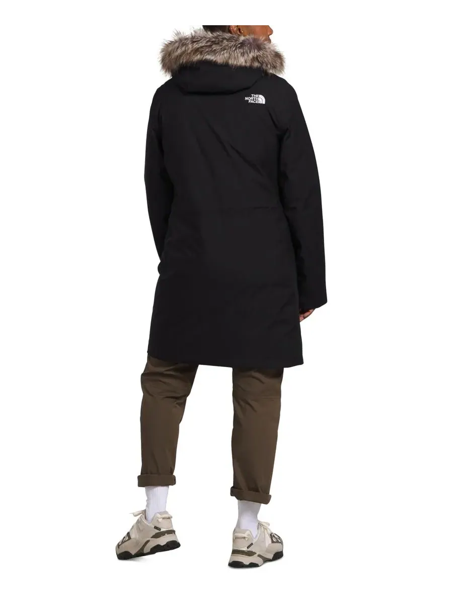 Женская парка с капюшоном «Арктический» The North Face — изображение 4 из 10, черный