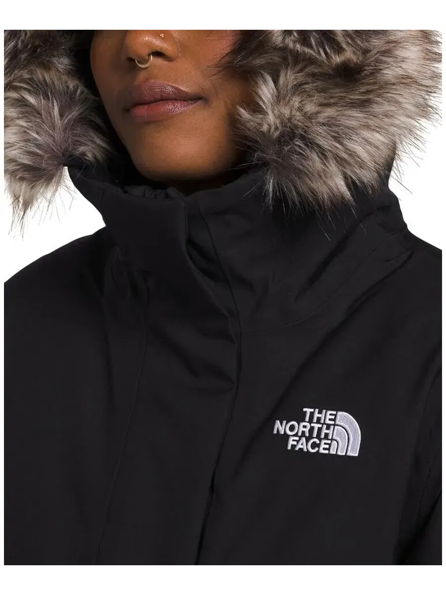 Женская парка с капюшоном «Арктический» The North Face — изображение 7 из 10, черный