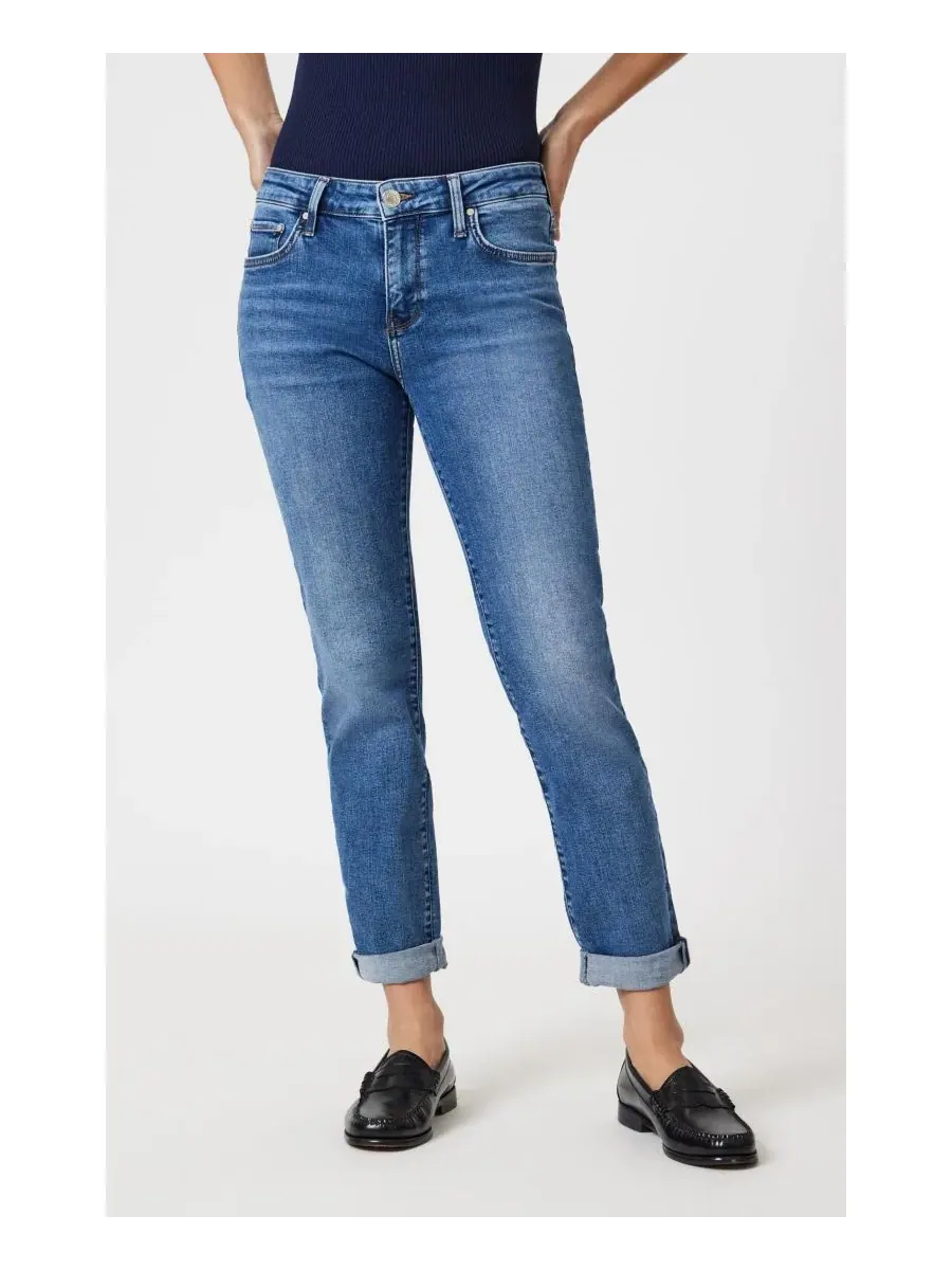 Женская обувь Mavi Emma Slim Boyfriend In Mid Brushed Tribeca Mavi Jeans