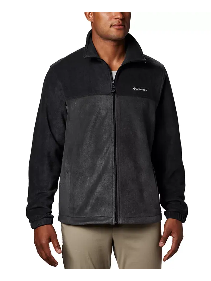 Мужская флисовая куртка Steens Mountain Full Zip 2.0 Columbia — изображение 1 из 7, черный