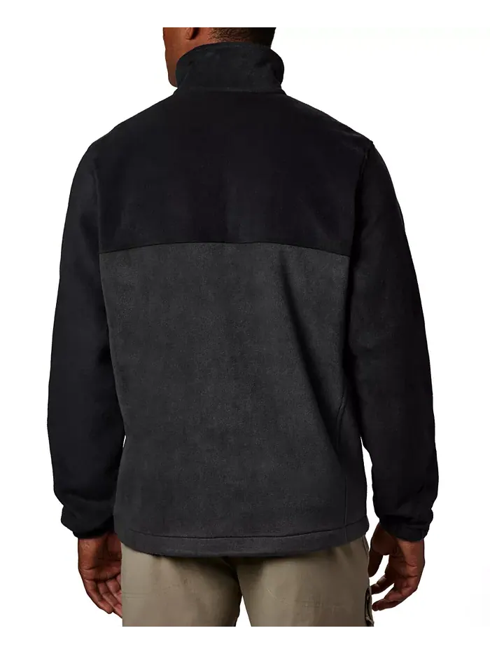 Мужская флисовая куртка Steens Mountain Full Zip 2.0 Columbia — изображение 2 из 7, черный