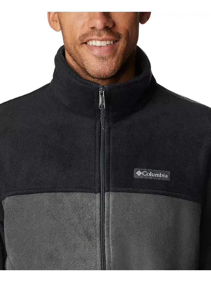 Мужская флисовая куртка Steens Mountain Full Zip 2.0 Columbia — изображение 3 из 7, черный