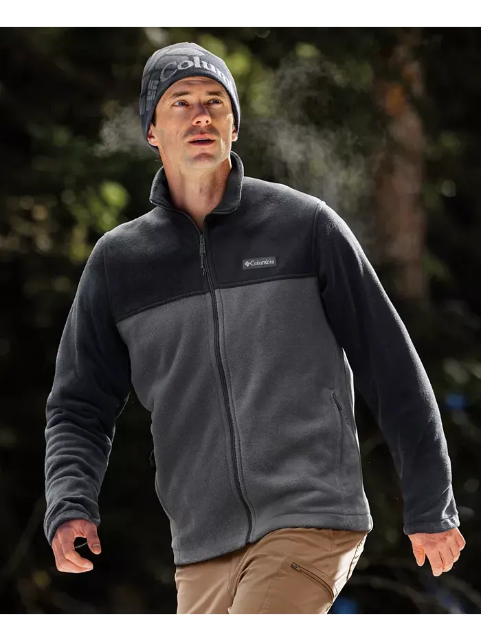 Мужская флисовая куртка Steens Mountain Full Zip 2.0 Columbia — изображение 4 из 7, черный
