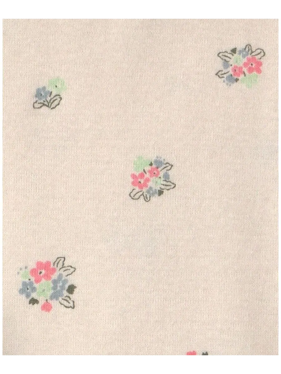 Комплект из 3 предметов для девочек: кардиган, боди и брюки, Quilted French Terry Carter's — изображение 5 из 6