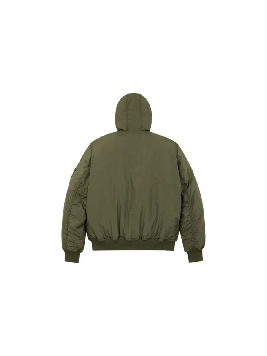 Куртка-бомбер с капюшоном из оксфордского нейлона Ma-1 Hooded Oxford Flight Jacket Alpha Industries — изображение 3 из 3