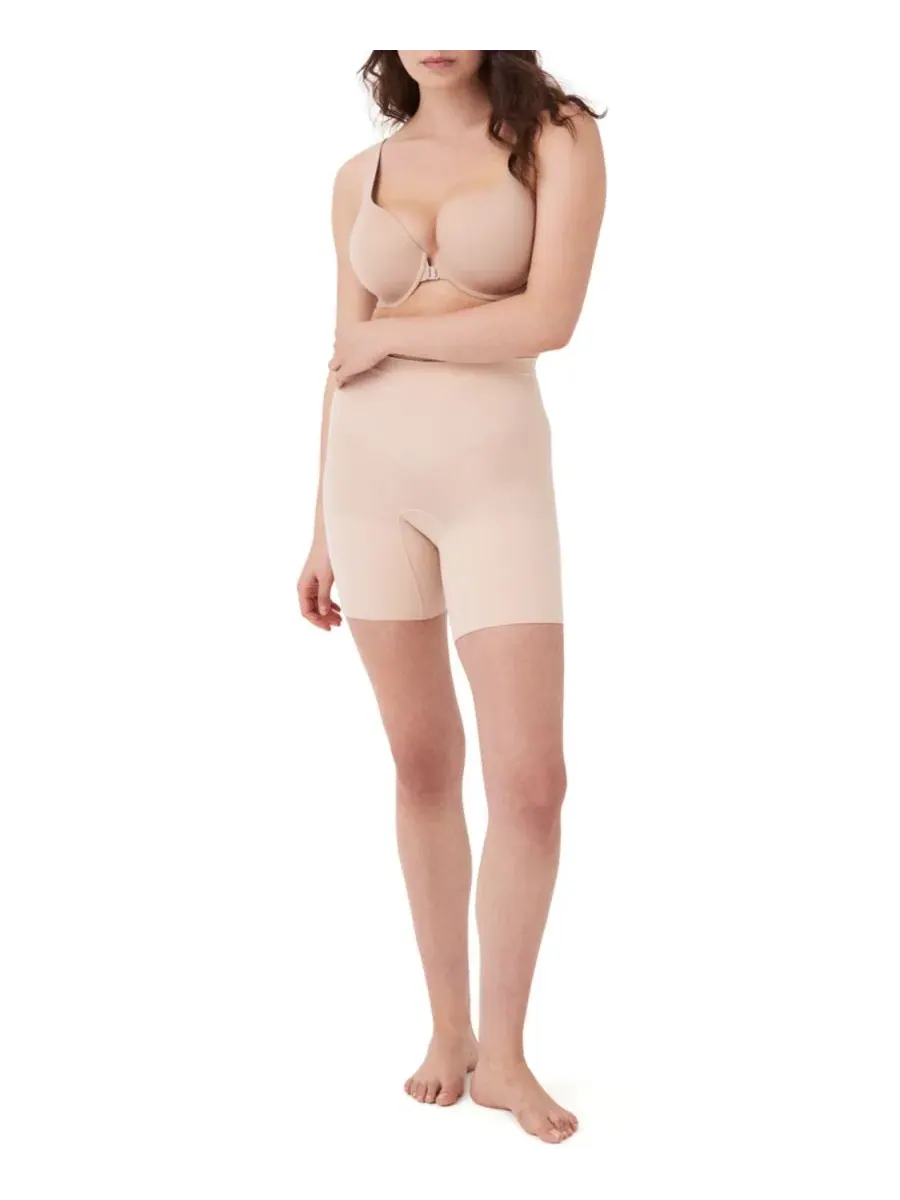Шорты-скульптор mid-thigh с высокой посадкой, бесшовные SPANX