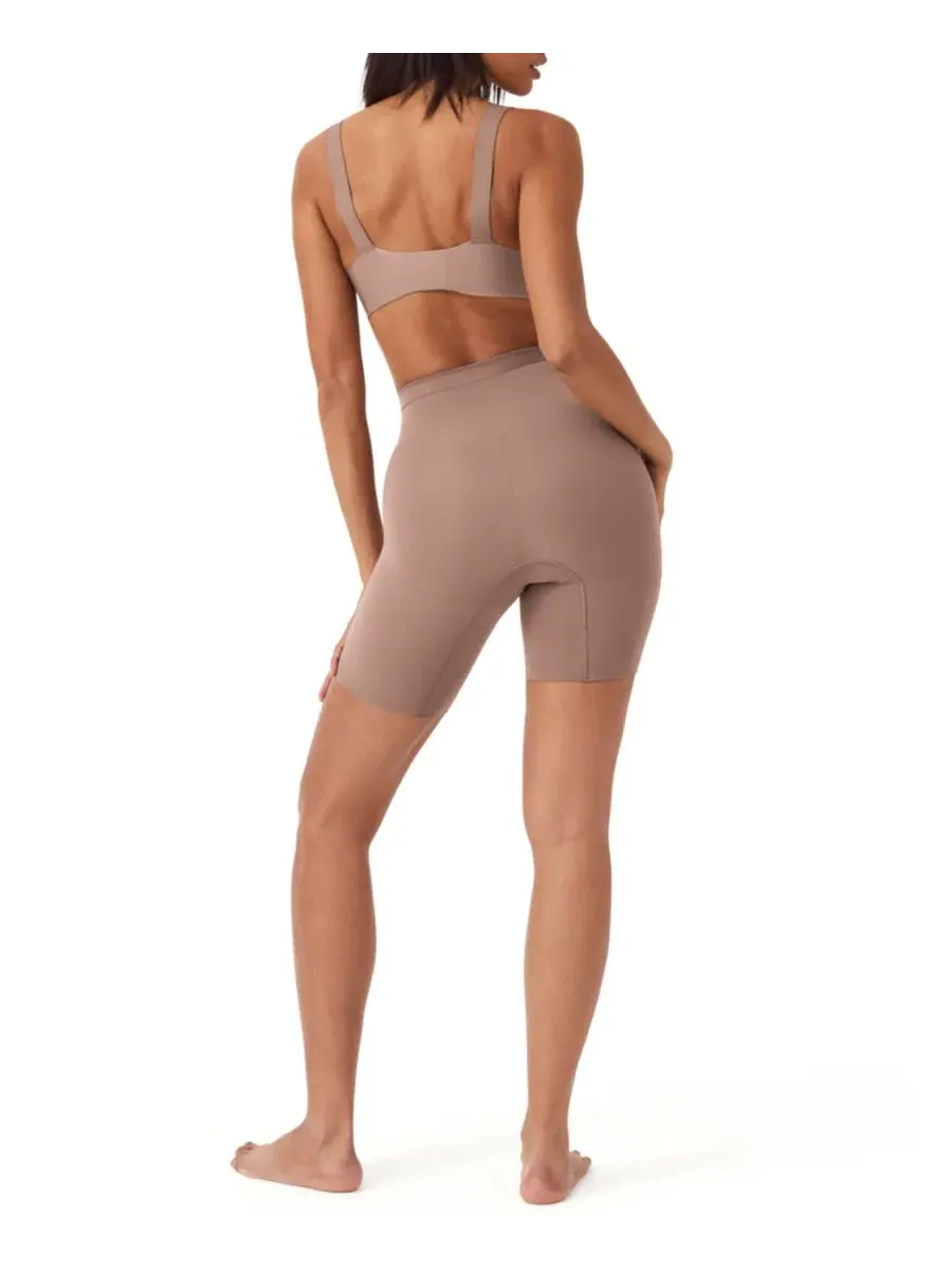 Шорты корректирующие SPANX Sculpt Seamless Power — изображение 4 из 4, коричневый