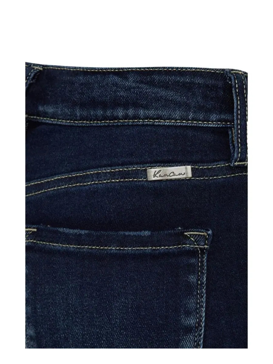 Джинсы клеш с заниженной талией Lurice Mid Rise Flare Jeans KanCan — изображение 6 из 10, черный