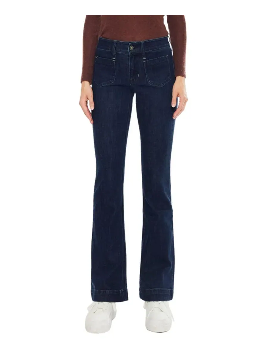 Женские джинсы Star Mid Rise Bootcut Kancan