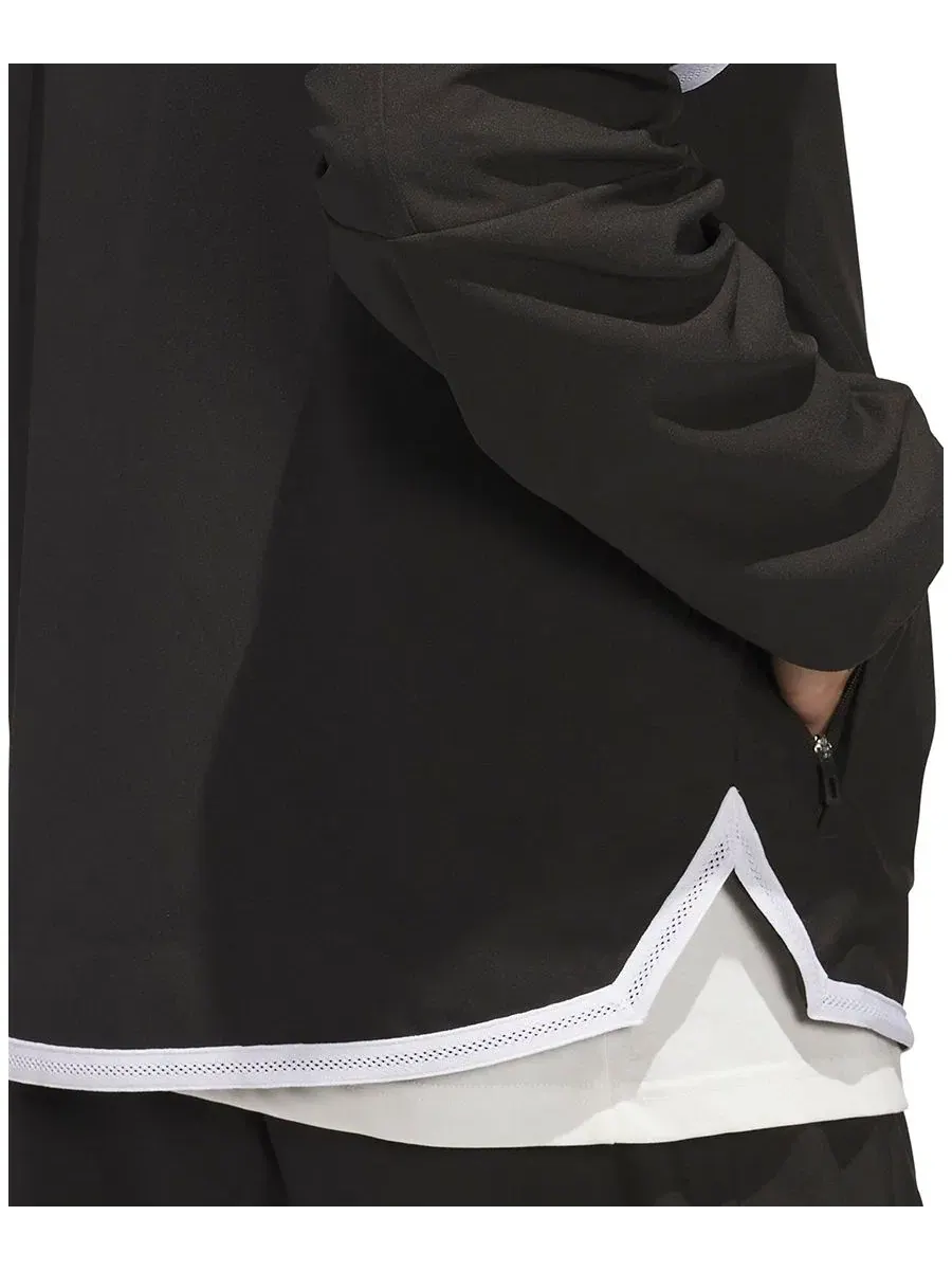 Куртка-ветровка Crazy Lite с капюшоном adidas — изображение 4 из 5, черный
