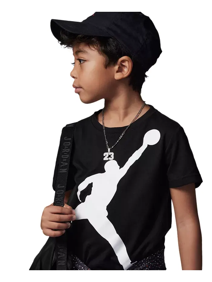 Детский комплект из футболки и шорт Little Boys 2-Piece Jumbo Jumpman Jordan — изображение 2 из 11, серый