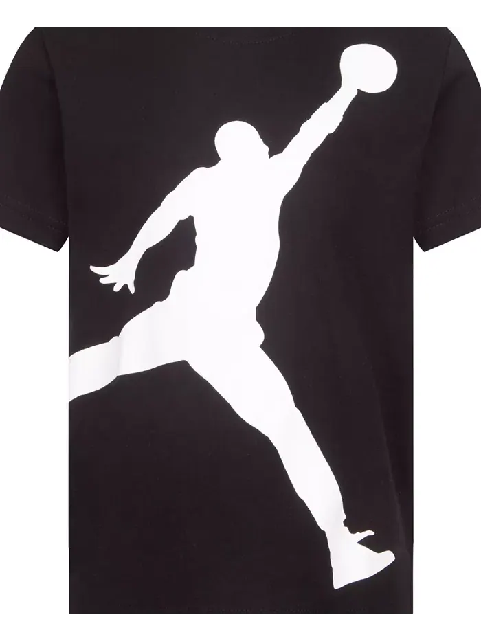 Детский комплект из футболки и шорт Little Boys 2-Piece Jumbo Jumpman Jordan — изображение 6 из 11, серый