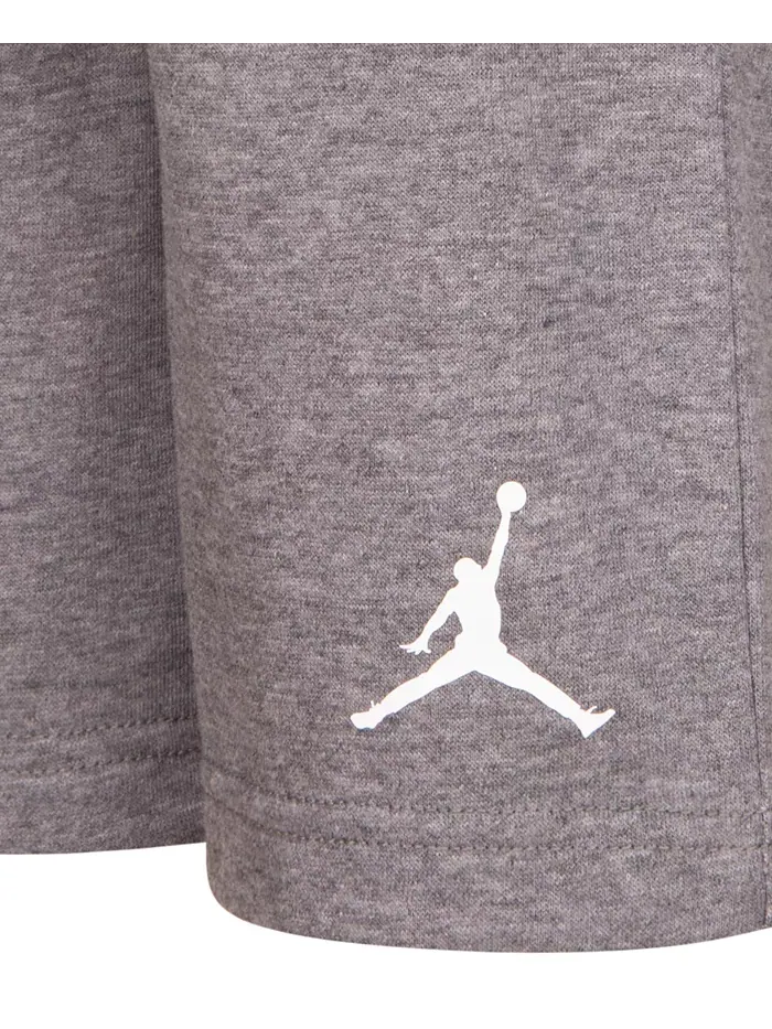 Детский комплект из футболки и шорт Little Boys 2-Piece Jumbo Jumpman Jordan — изображение 7 из 11, серый