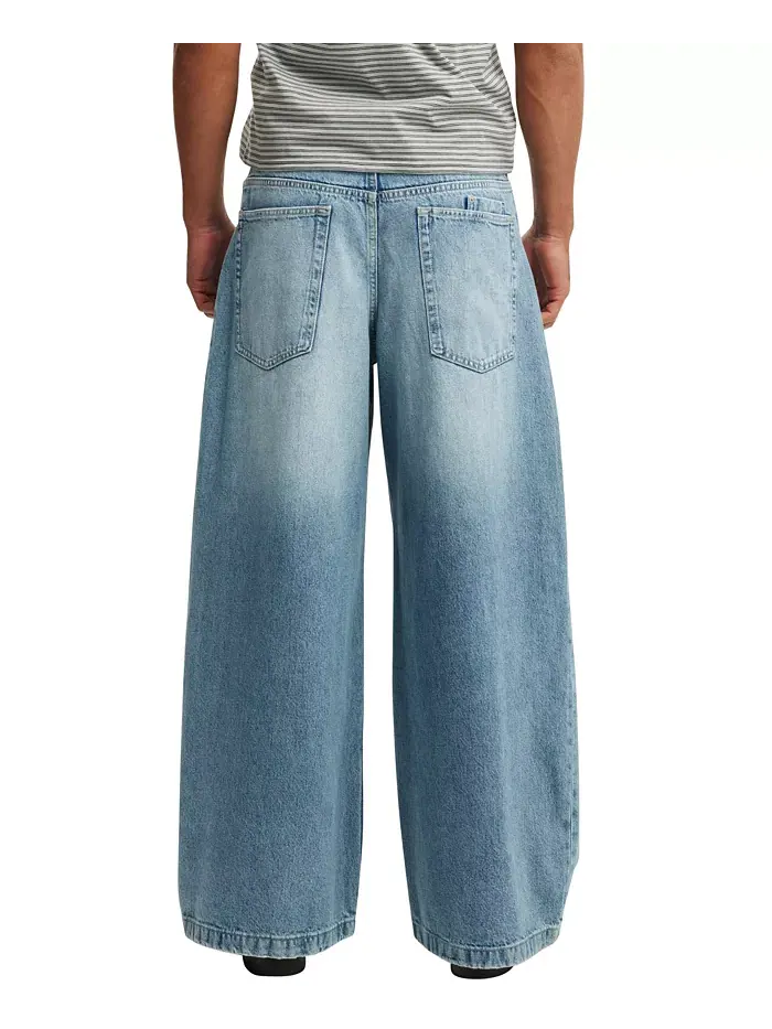 Мужские джинсы Super Wide Leg COTTON ON — изображение 2 из 5, синий
