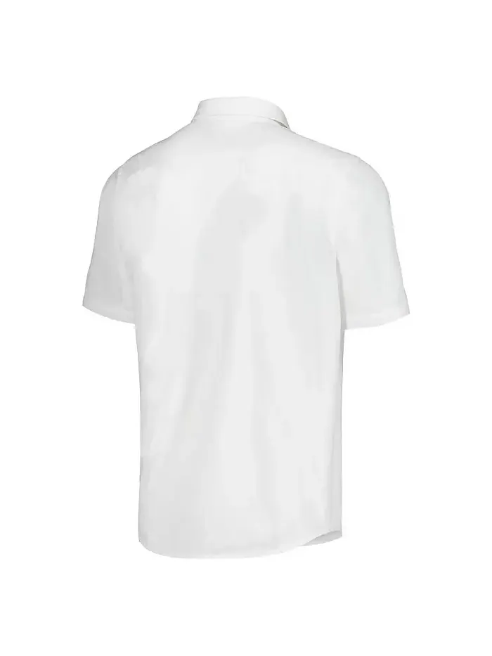Мужская белая рубашка на пуговицах Kentucky Wildcats Coconut Point Palm Vista IslandZone Camp Tommy — изображение 3 из 3