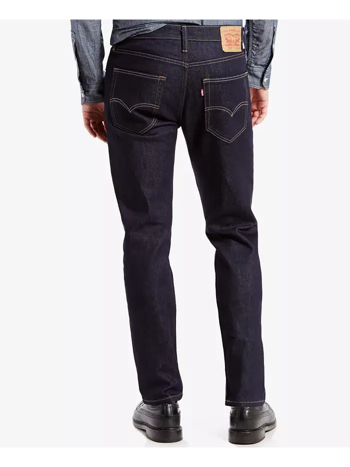 Мужские джинсы Levi's 512 Slim Taper Eco Performance — изображение 2 из 8, черный