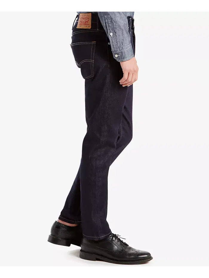 Мужские джинсы Levi's 512 Slim Taper Eco Performance — изображение 3 из 8, черный