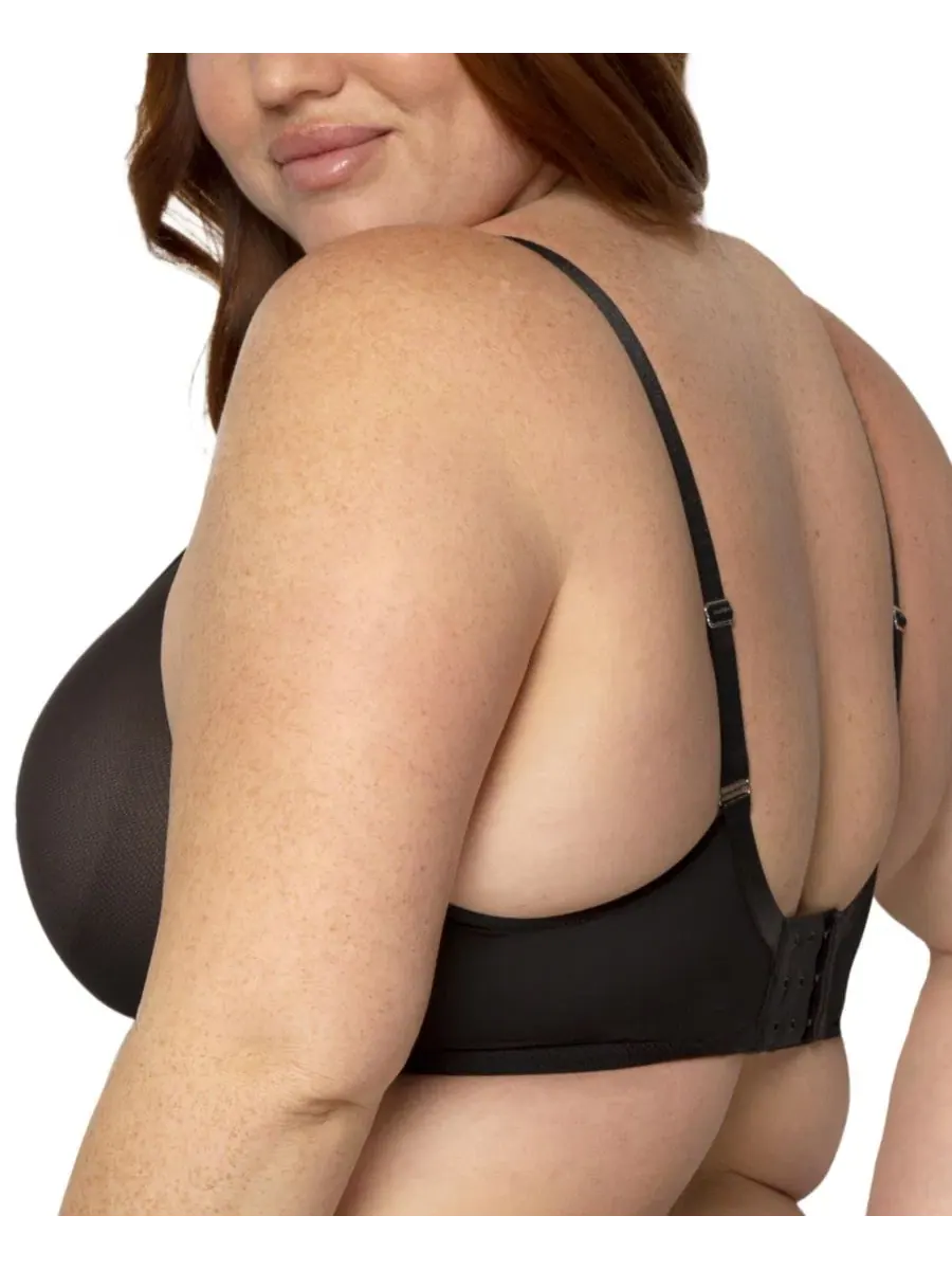 Бюстгальтер с чашками из сетки, без подкладки, с косточками, модель Sheer Mesh Full Coverage Curvy — изображение 2 из 6