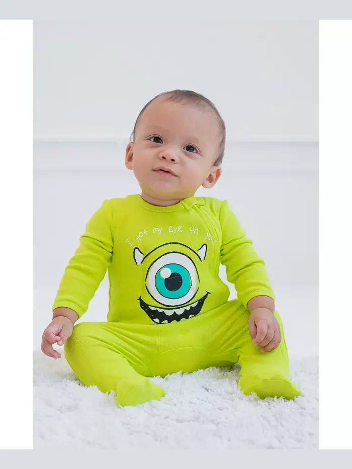 Детские комбинезоны для сна Disney Baby Boys 2 шт. — Винни Пух, Король Лев, Pixar Toy Story (для — изображение 3 из 7