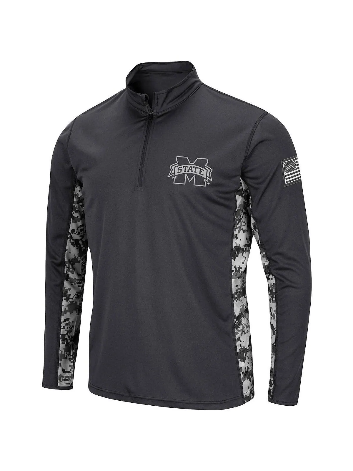 Мужская темно-серая куртка mississippi state bulldogs oht в стиле милитари appreciation digi camo с — изображение 3 из 5