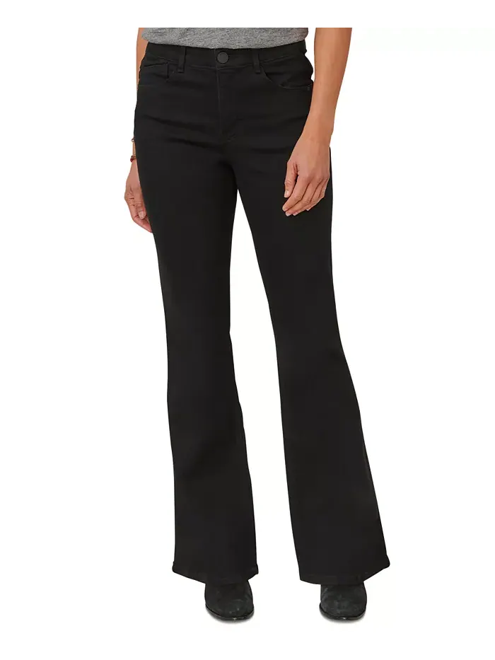 Узкие укороченные джинсы-бойфренды Petite "Ab"solution Luxe Touch Itty Bitty Bootcut Democracy