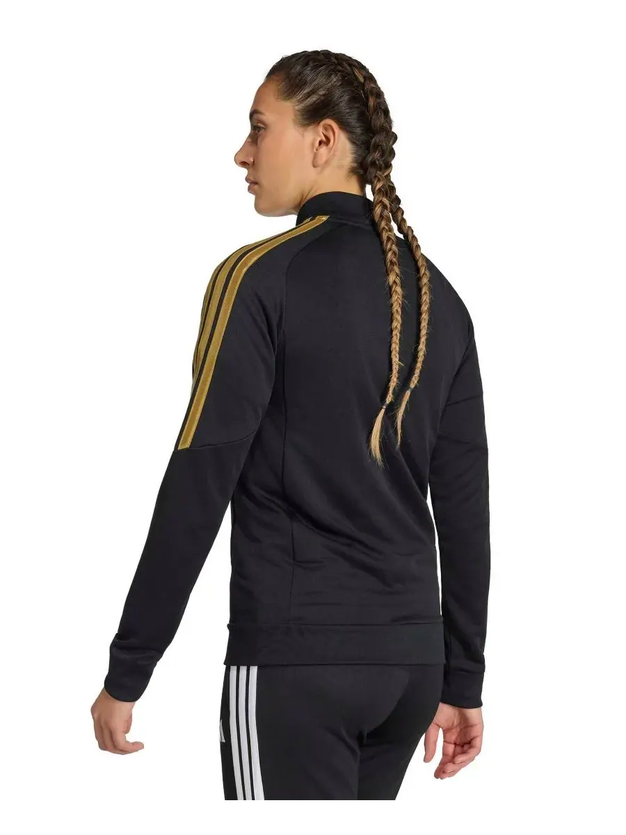 Женская куртка Tiro 26 Adidas — изображение 5 из 5, черный/темный золотистый