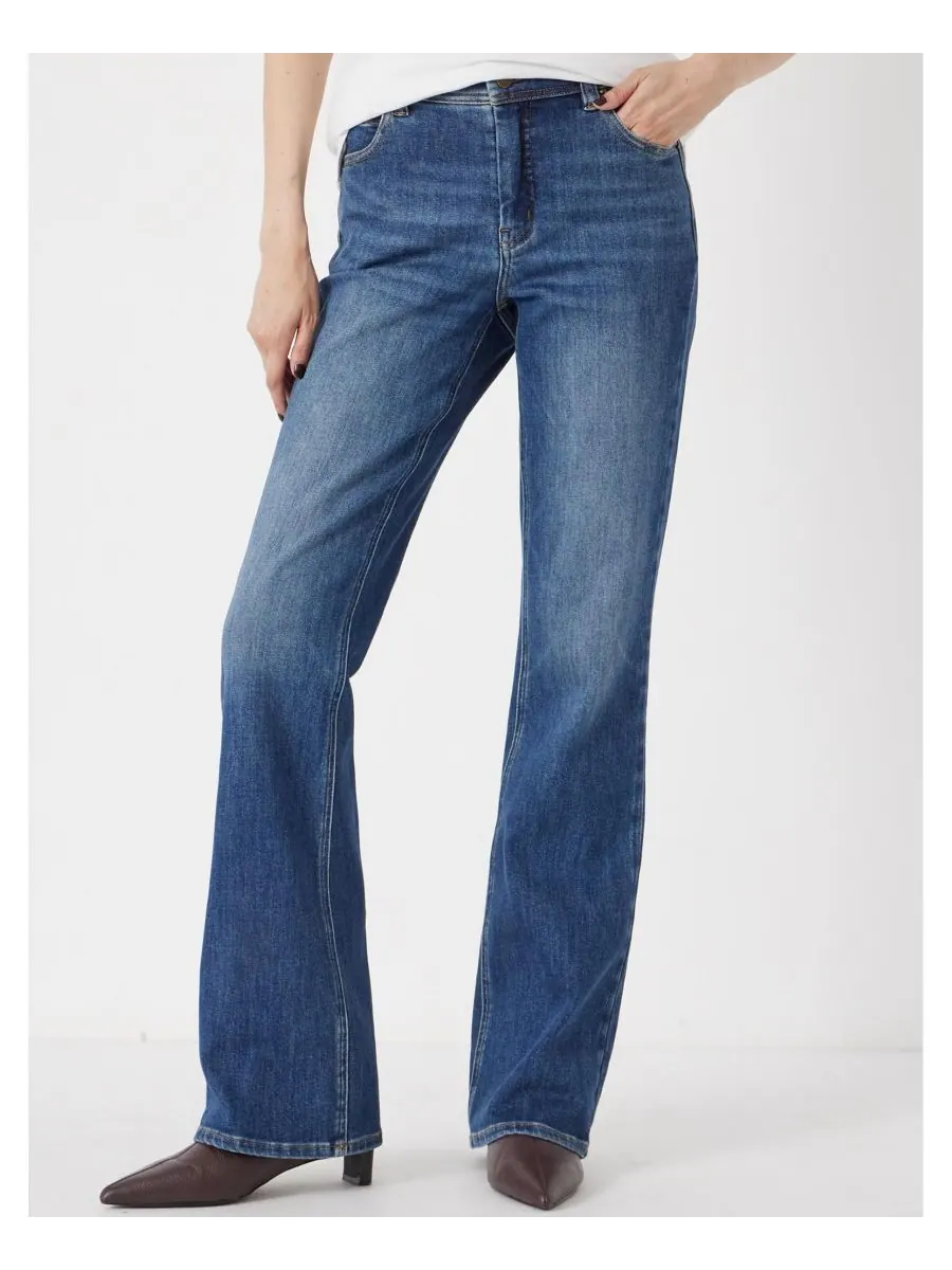 Женские джинсы Eliana Mid Rise Bootcut Hush