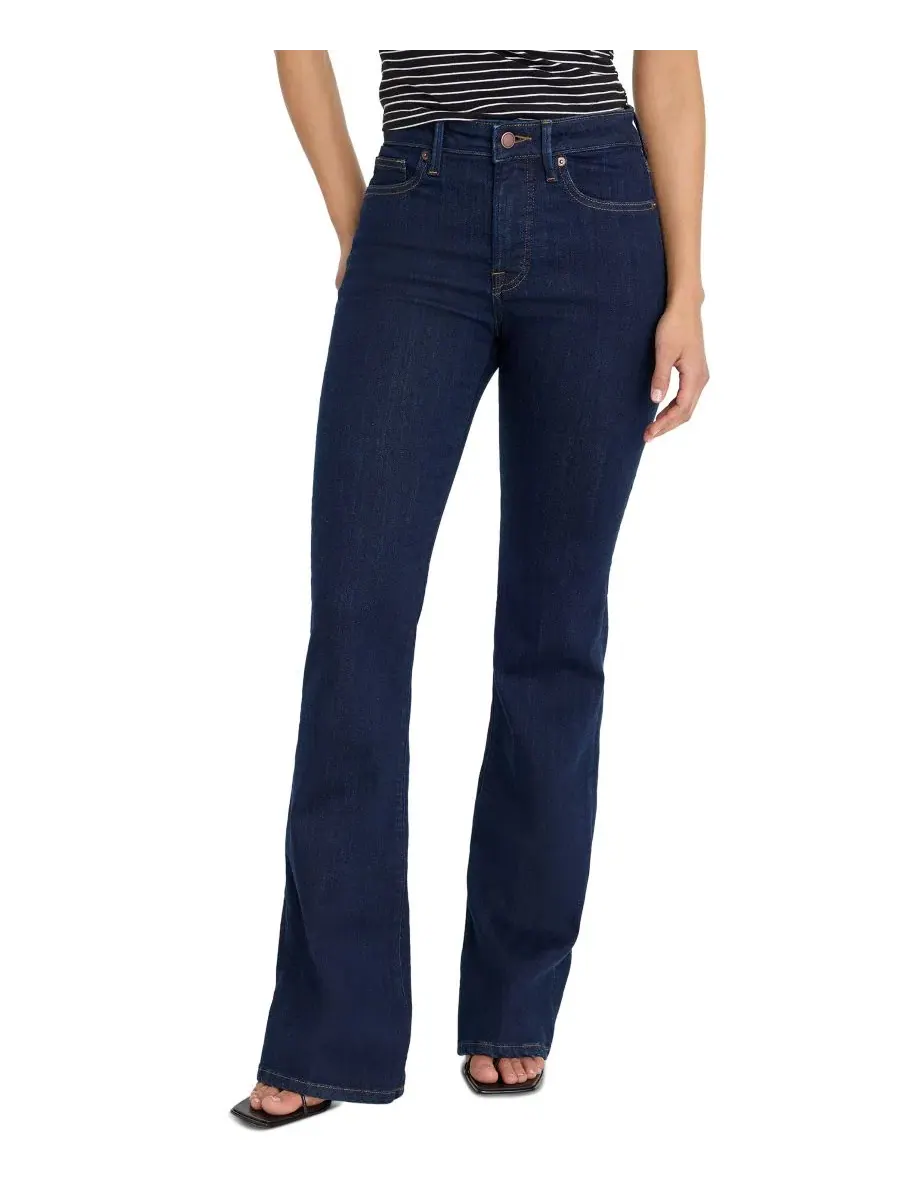 Джинсы клеш женские Good Legs Flare Good American, I1153