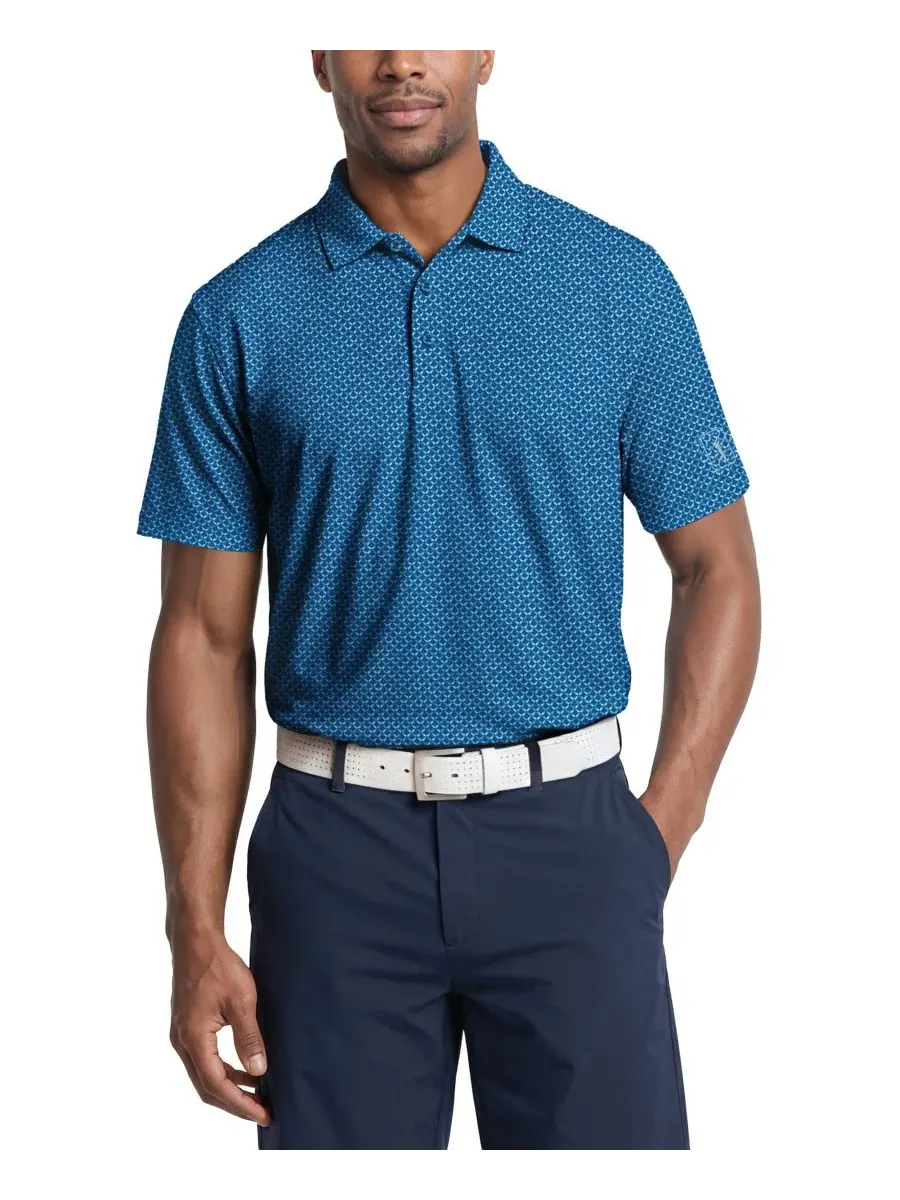 Мужское поло с принтом PGA TOUR, Faience — изображение 1 из 5
